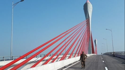 Cầu Cửa Hội dự kiến thông xe vào ngày 18/1/2021