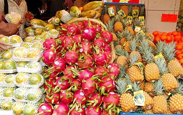 Xuất khẩu rau quả sang Hàn Quốc tăng