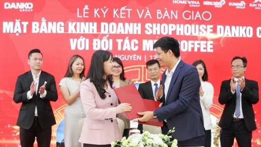 Nhiều nhãn hàng lựa chọn kinh doanh tại shophouse Danko City