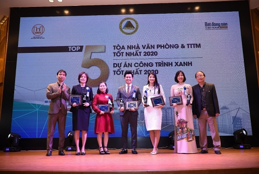 Diamond Lotus Riverside được bình chọn top 5 công trình xanh tốt nhất 2020