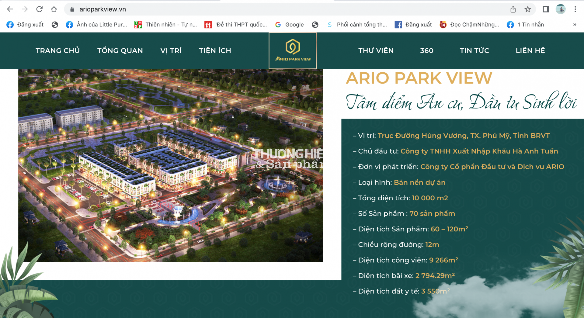 “Lá bùa” nào trên dự án Ario Park View của Ario Group?