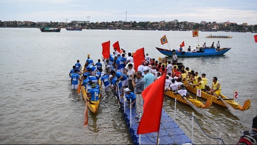 Lễ hội đua thuyền trên sông Nhật Lệ được công nhận di sản văn hóa phi vật thể quốc gia