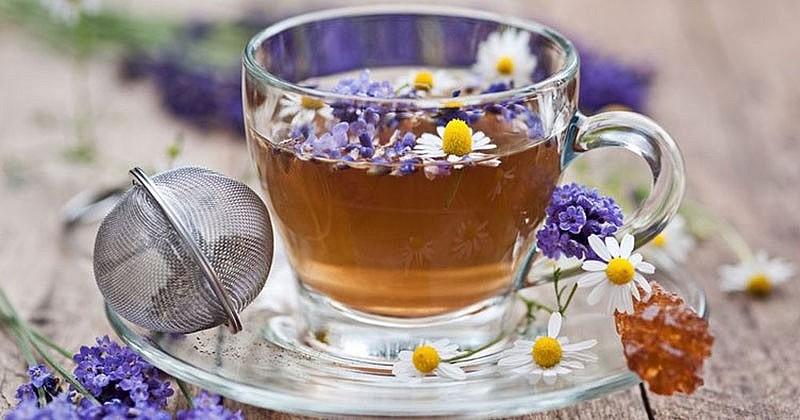 Trà bạc hà, trà oải hương,... giúp tạo cảm giác thư thái, sảng khoái