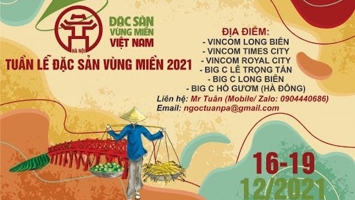 Hà Nội sắp tổ chức Hội chợ đặc sản vùng miền Việt Nam 2021