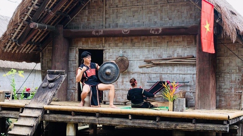 Nhiều hoạt động chào đón năm mới 2022 tại Làng Văn hóa - Du lịch các dân tộc Việt Nam