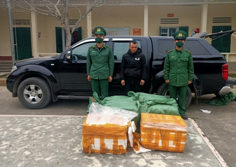 Quảng Ninh: Bắt giữ đối tượng vận chuyển hơn 700kg nầm lợn nhập lậu