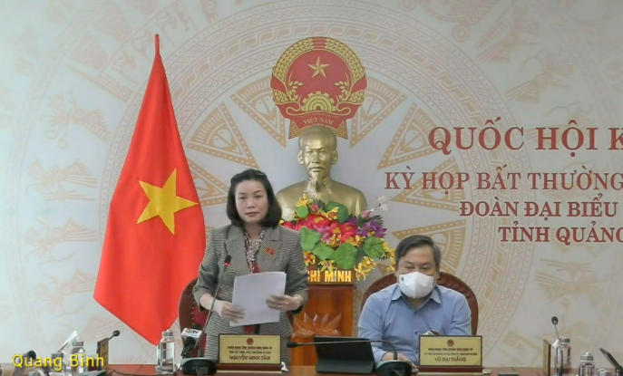 Đại biểu Nguyễn Minh Tâm, Đoàn ĐBQH tỉnh Quảng Bình