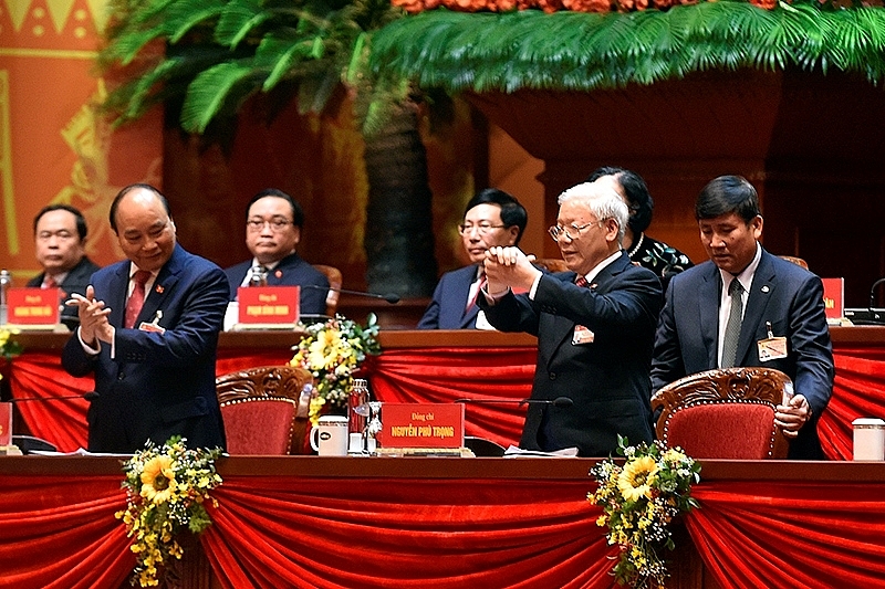 Uy tín của Đảng ta đang hội tụ ở Tổng Bí thư, Chủ tịch nước Nguyễn Phú Trọng. - Ảnh: VGP/Nhật Bắc