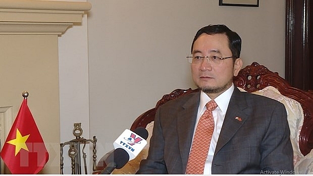 Đại sứ Phạm Cao Phong. (Ảnh: Quang Thịnh/TTXVN)