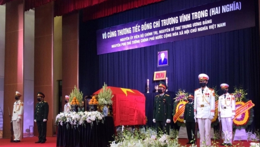 Lễ truy điệu nguyên Phó Thủ tướng Chính phủ Trương Vĩnh Trọng