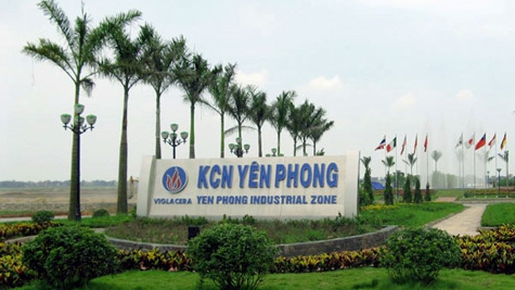 Duyệt đầu tư hơn 1.800 tỷ đồng xây dựng hạ tầng KCN Yên Phong II-A