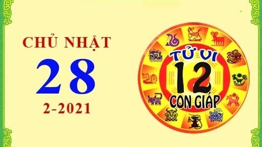 Tử vi Phương Đông 12 con giáp Chủ Nhật ngày 28/2/2021