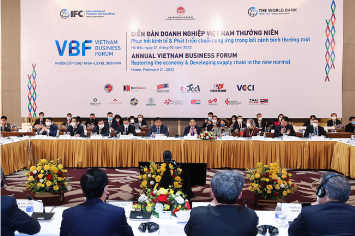 Thủ tướng dự phiên cấp cao Diễn đàn Doanh nghiệp Việt Nam