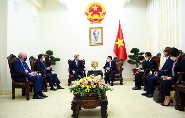 Việt Nam đề nghị Hoa Kỳ hỗ trợ tài chính, kỹ thuật để hiện thực hóa cam kết tại COP26