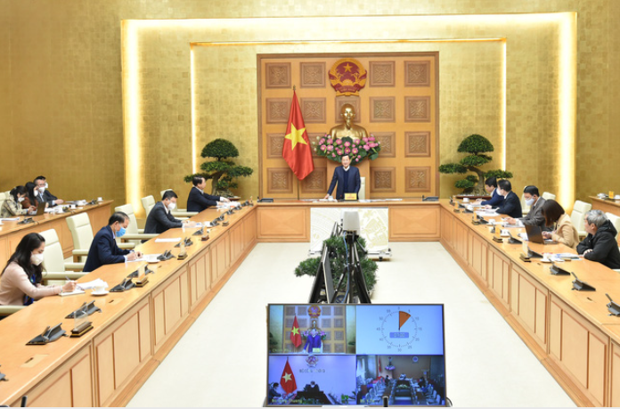 Phó Thủ tướng Lê Minh Khái chủ trì họp Ban Chỉ đạo điều hành giá - Ảnh VGP/Quang Thương