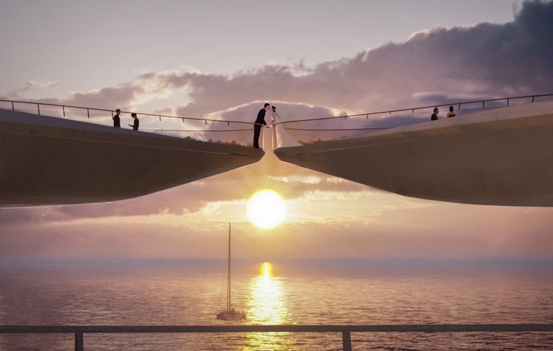 Cầu Hôn do Sun Group đầu tư kiến tạo tại Phú Quốc được ngợi ca như “công trình của giấc mơ”