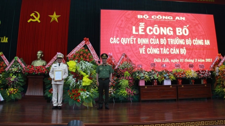 Điều động Đại tá Lê Vinh Quy giữ chức Giám đốc Công an tỉnh Đắk Lắk