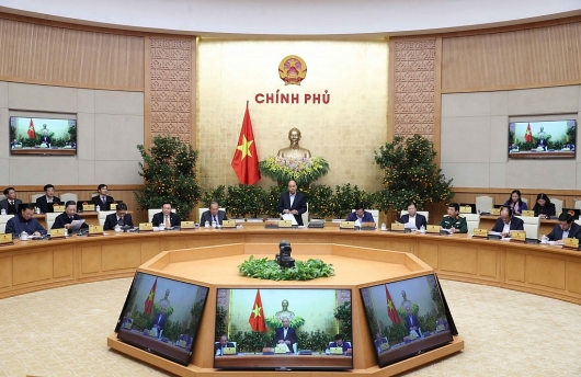 Thông cáo báo chí phiên họp Chính phủ thường kỳ tháng 2/2021