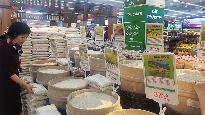 Giá gạo của Việt Nam xuất khẩu duy trì trên 500 USD/tấn