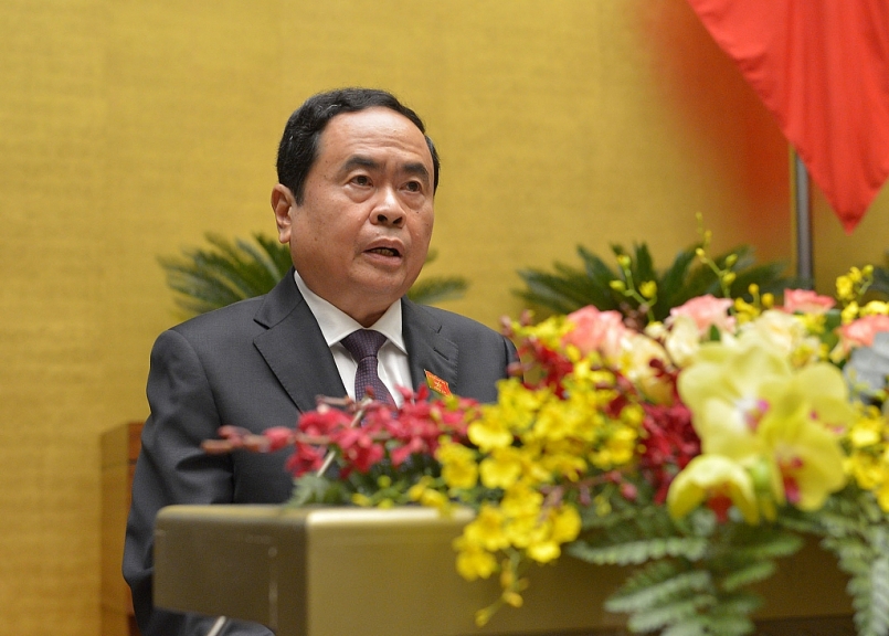 Chủ tịch Ủy ban Trung ương Mặt trận Tổ quốc Việt Nam Trần Thanh Mẫn.