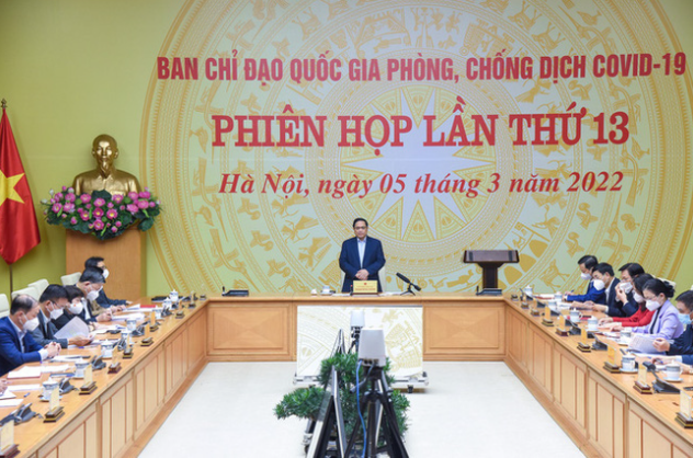 Thủ tướng Chính phủ Phạm Minh Chính chủ trì phiên họp (Ảnh: VGP)