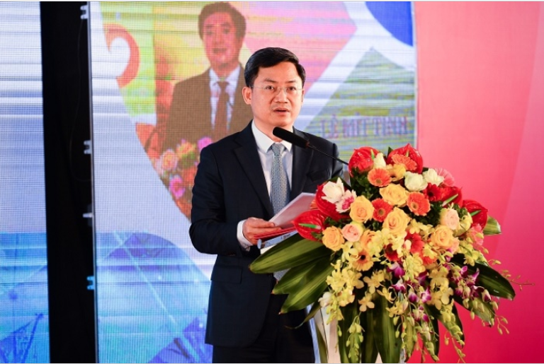 Phó Chủ tịch UBND TP Hà Nội Hà Minh Hải phát biểu tại sự kiện