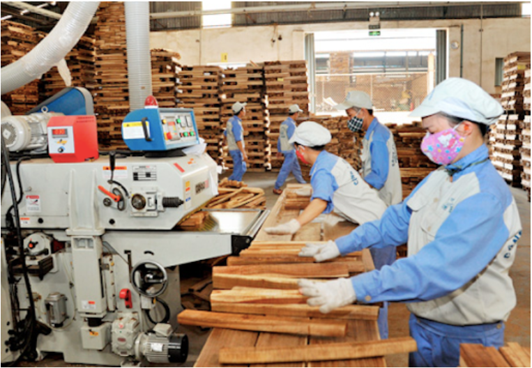 Đề án phát triển ngành công nghiệp chế biến gỗ bền vững, hiệu quả giai đoạn 2021 - 2030 hướng tới việc mở rộng quy mô sản xuất, chủ động xúc tiến thương mại, kết nối với các thị trường quốc tế