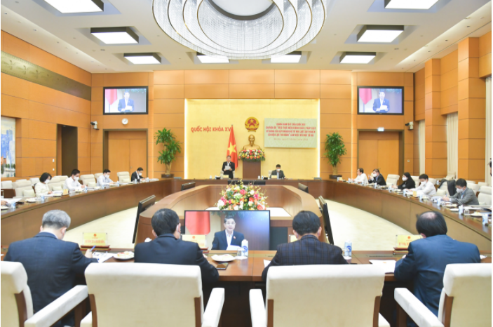 Toàn cảnh buổi làm việc 