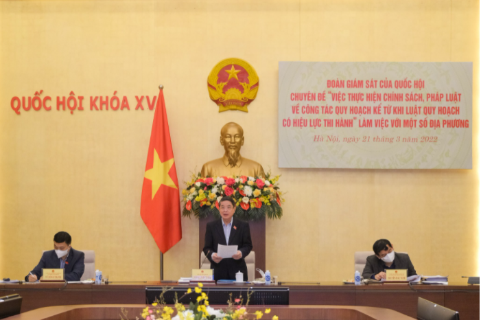Kết luận nội dung làm việc, Phó Chủ tịch Quốc hội Nguyễn Đức Hải 