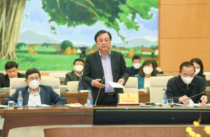 Bộ trưởng Nông nghiệp và Phát triển nông thôn Lê Minh Hoan