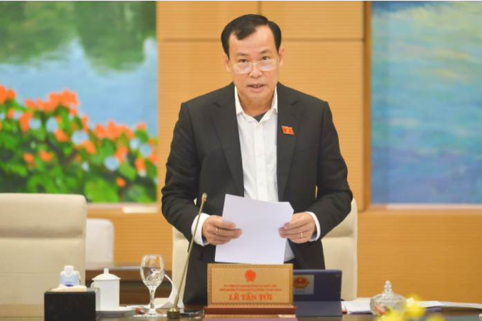 Chủ nhiệm Ủy ban Quốc phòng và An ninh Lê Tấn Tới 