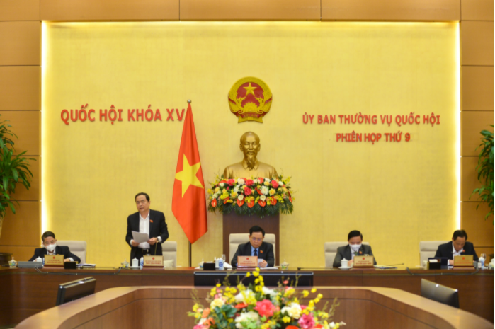Phó Chủ tịch Thường trực Quốc hội Trần Thanh Mẫn lưu ý một số nội dung cụ thể của Nghị quyết cần được thể hiện rõ