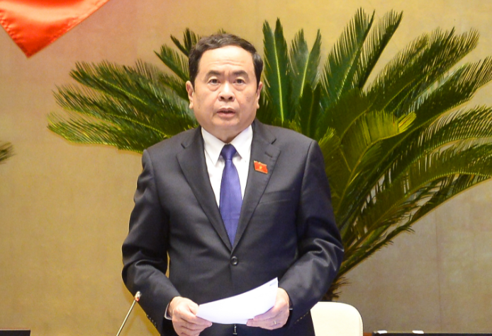  Phó Chủ tịch Thường trực Quốc hội Trần Thanh Mẫn phát biểu kết luận nội dung thảo luận