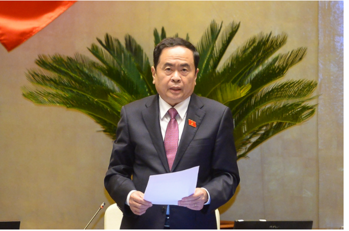 Phó Chủ tịch Thường trực Quốc hội Trần Thanh Mẫn phát biểu kết luận