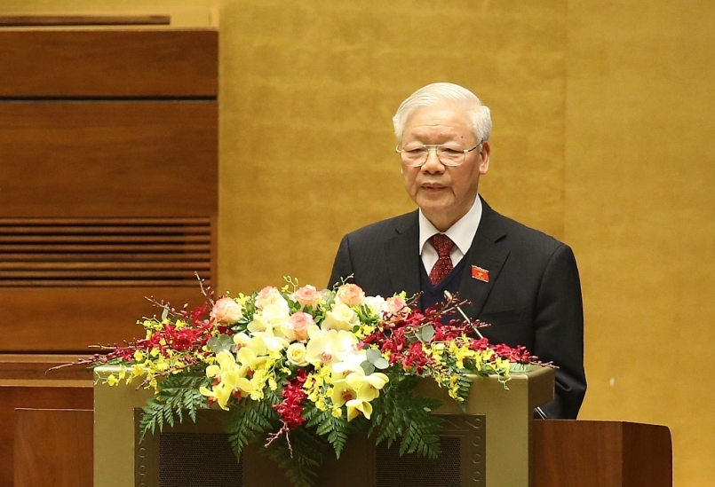 Quốc hội thông qua Nghị quyết miễn nhiệm Chủ tịch nước Nguyễn Phú Trọng