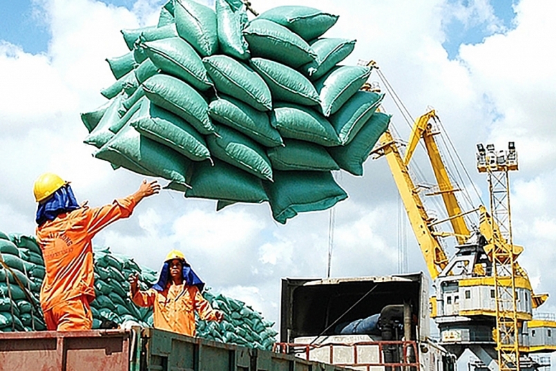 Xuất khẩu gạo sang Philippines tăng cả về lượng và kim ngạch