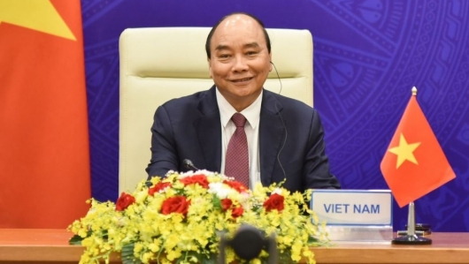 Chủ tịch nước Nguyễn Xuân Phúc dự khai mạc Hội nghị thượng đỉnh về khí hậu
