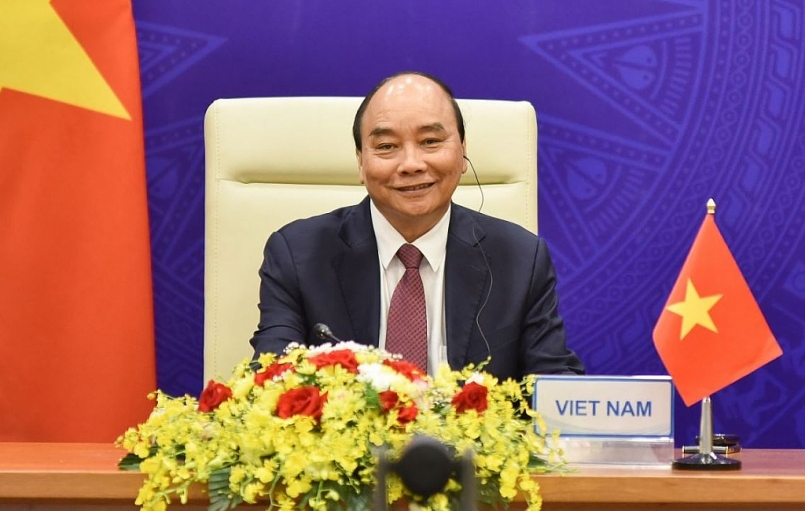 Chủ tịch nước Nguyễn Xuân Phúc dự Phiên khai mạc Hội nghị thượng đỉnh về Khí hậu