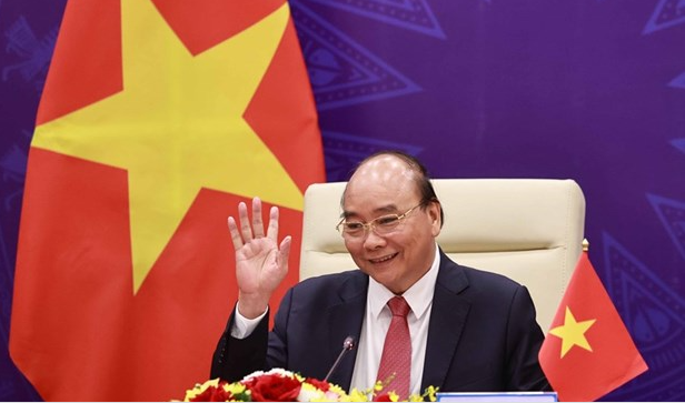 Chủ tịch nước Nguyễn Xuân Phúc. Ảnh TTXVN