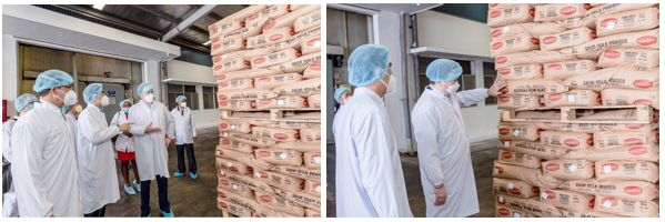  Sữa bột nguyên liệu được Vinamilk nhập khẩu từ Hoa Kỳ, đảm bảo tiêu chuẩn chất lượng