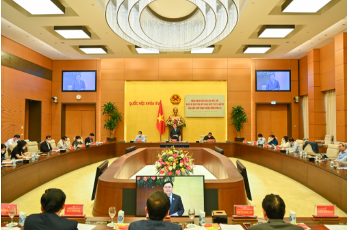 Đảng đoàn Quốc hội làm việc với Ban Chỉ đạo Tổng kết Nghị quyết số 19-NQ/TW của Ban Chấp hành Trung ương khoá XI 