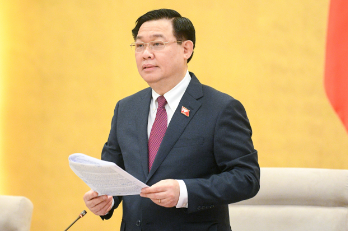 Ủy viên Bộ Chính trị, Chủ tịch Quốc hội Vương Đình Huệ 