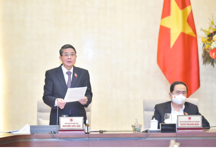 Phó Chủ tịch Quốc hội Nguyễn Đức Hải phát biểu kết luận