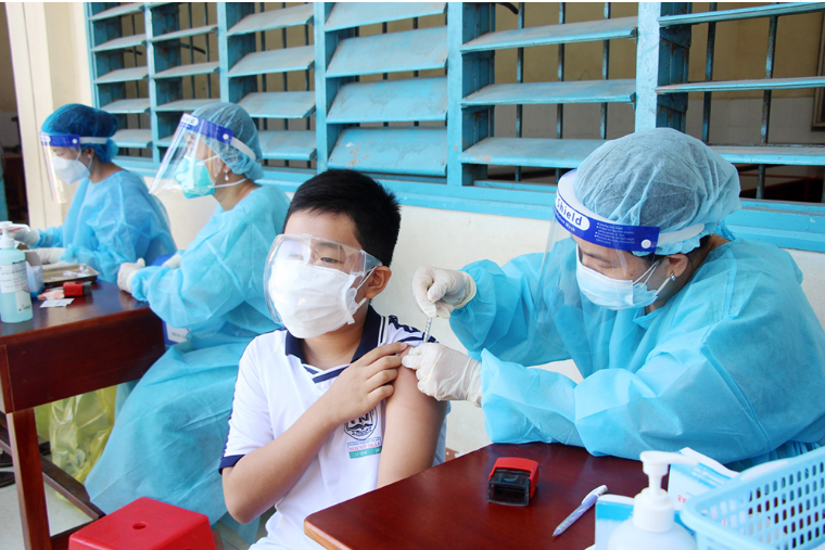 Hoàn thành việc tiêm vaccine cho trẻ em trong Quý II/2022.
