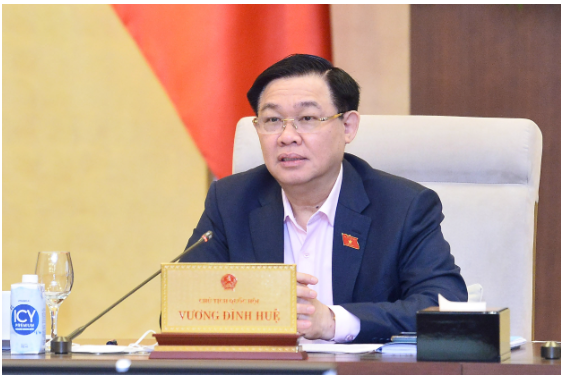 Chủ tịch Quốc hội Vương Đình Huệ kết luận nội dung thảo luận