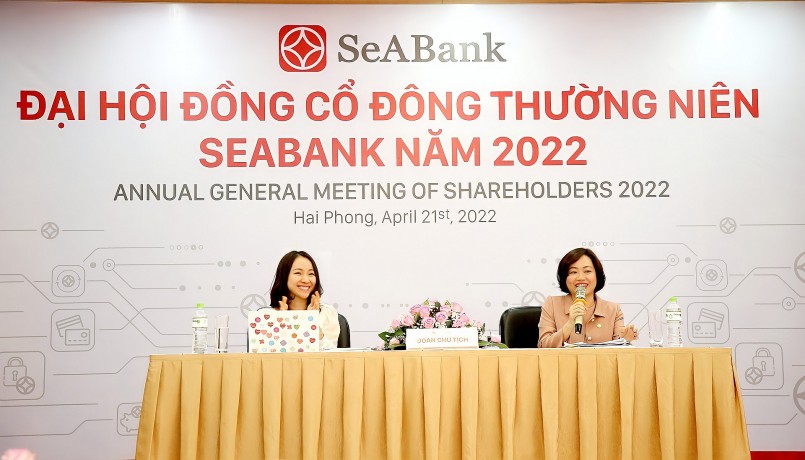 SeABank tổ chức thành công Đại hội đồng Cổ đồng thường niên 2022.