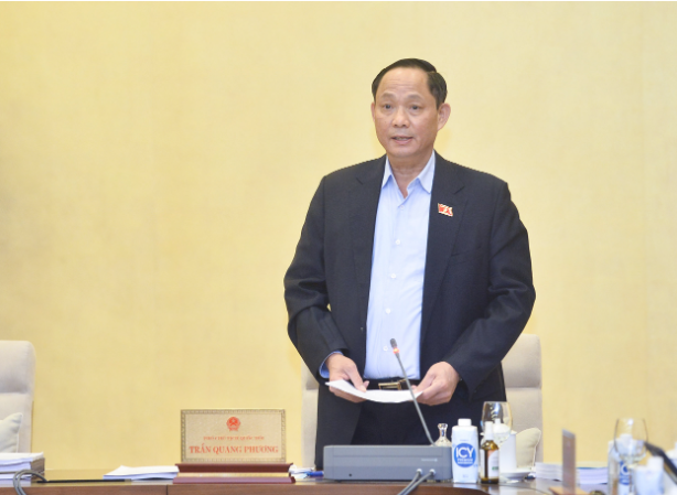 Phó Chủ tịch Quốc hội Trần Quang Phương đề nghị àm rõ hơn tình hình tiếp công dân, giải quyết khiếu nại, tố cáo ở dưới địa phương, kể cả ở Trung ương.