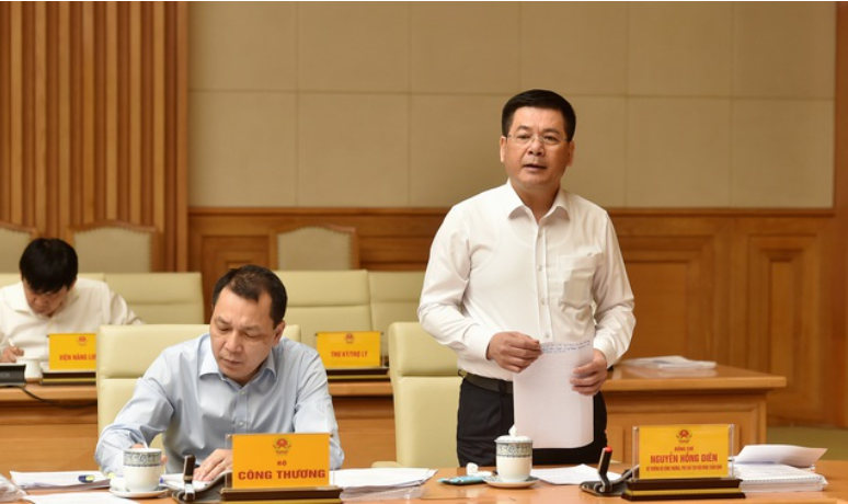 Bộ trưởng Bộ Công Thương Nguyễn Hồng Diên: Quy hoạch lần này cơ bản đảm bảo cân đối giữa các vùng, miền. Ảnh VGP