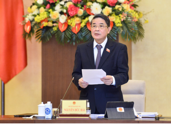 Phó Chủ tịch Quốc hội Nguyễn Đức Hải phát biểu chỉ đạo phiên giải trình