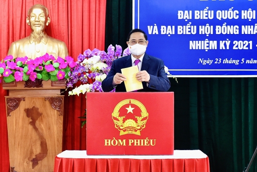 Hơn 69 triệu cử tri cả nước đi bầu cử